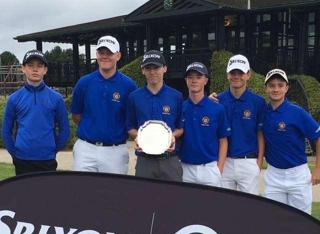 Sheerness Golf Club juniors claimed the Plate at the Srixon Junior 4Somes League final