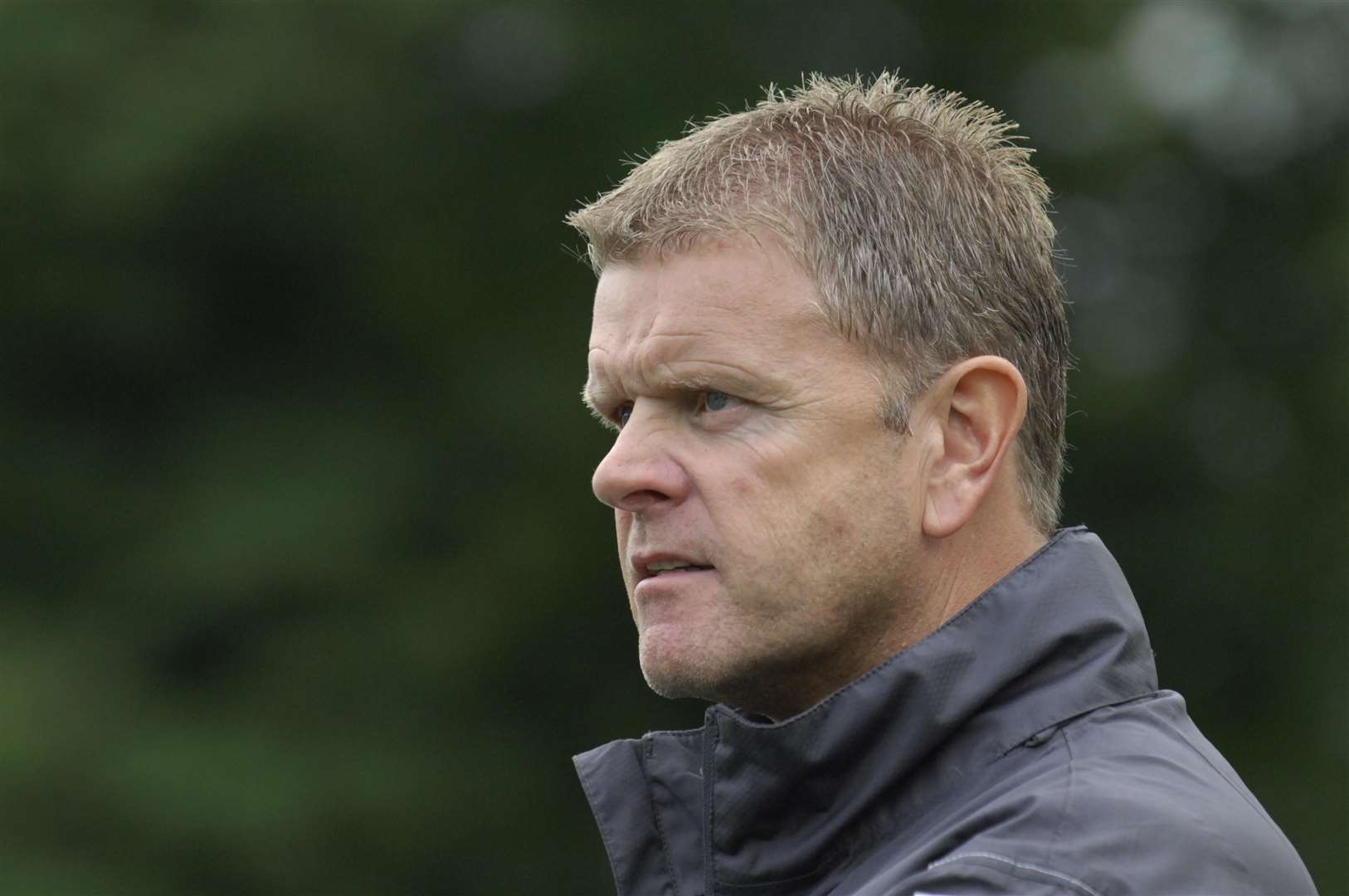 Ashford manager Tommy Warrilow Picture: Martin Apps