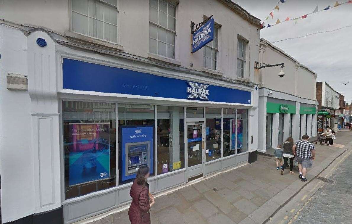 Halifax in Sheerness is closing. Picture: Google Maps