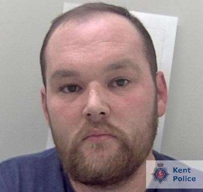 Michael Peters was found by police in his car with his trousers down. Picture: Kent Police (8008121)
