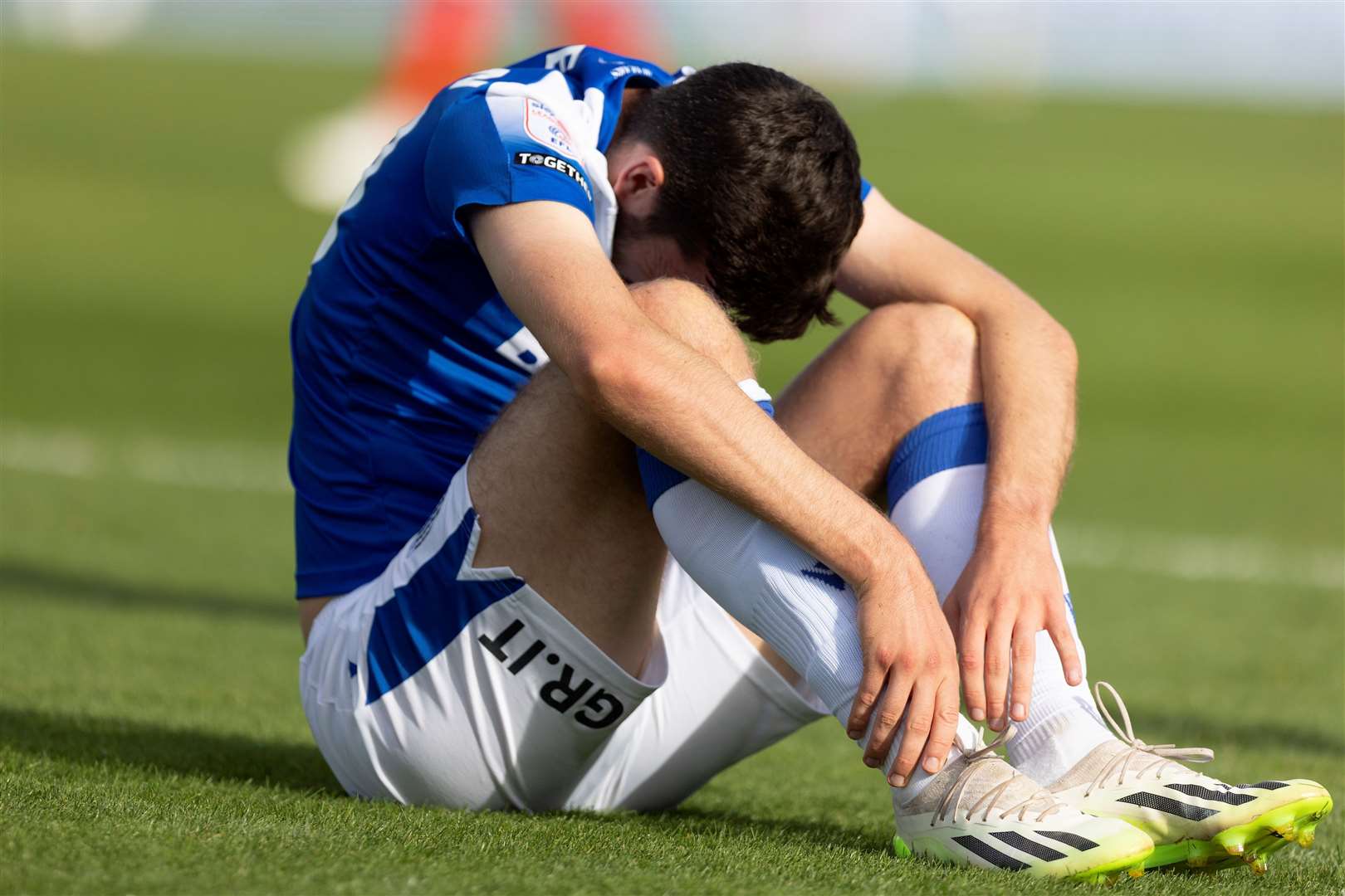 Ashley Nadesan looks set to miss the game at Walsall Picture: @Julian_KPI