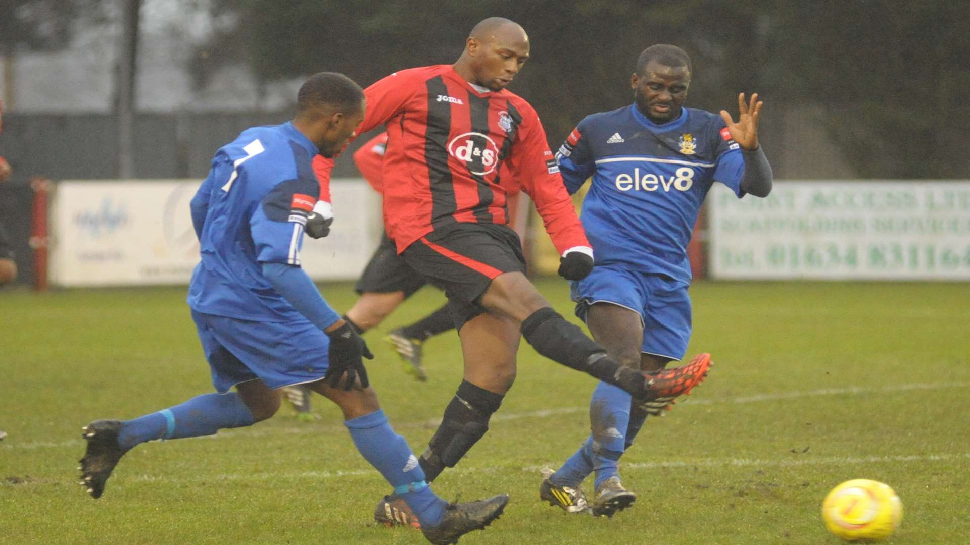 Chatham Town take on Aveley at the start of the month Picture: Steve Crispe