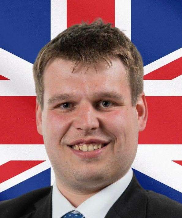 Matt Boughton, council leader at Kent's most patriotic borough