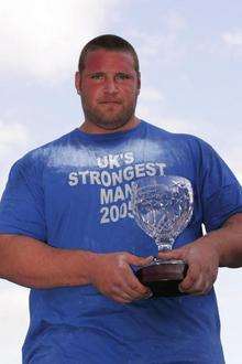 Terry Hollands, the ex-UK's strongest man.