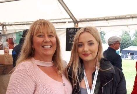 Joanne Hazzard and her daughter Alana