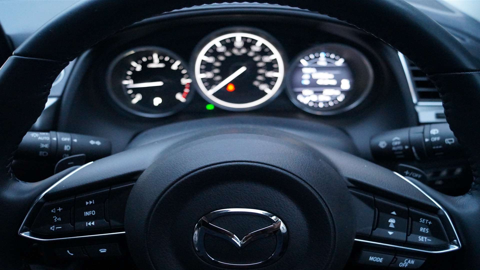 The dashboard has a much more thoughtful, modern layout and Mazda has upgraded the cabin materials