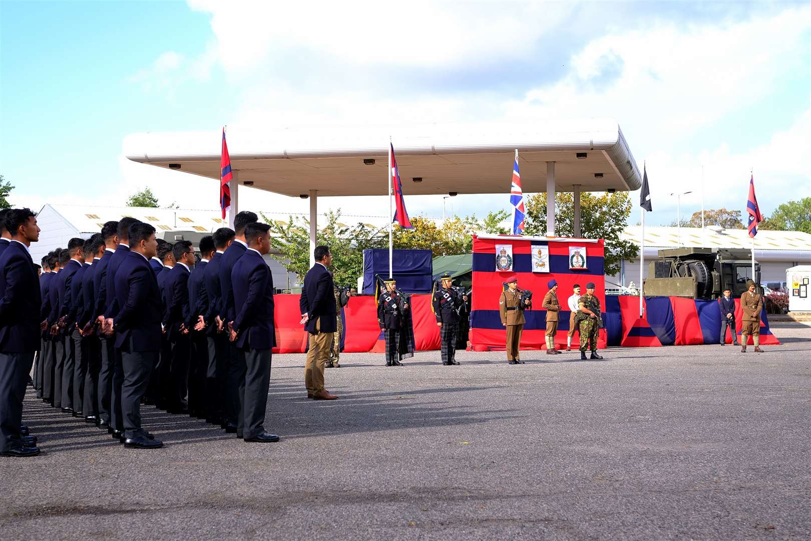 The Queen’s Gurkha Engineers celebrating 75 years in Maidstone. Photo: Mick Latter