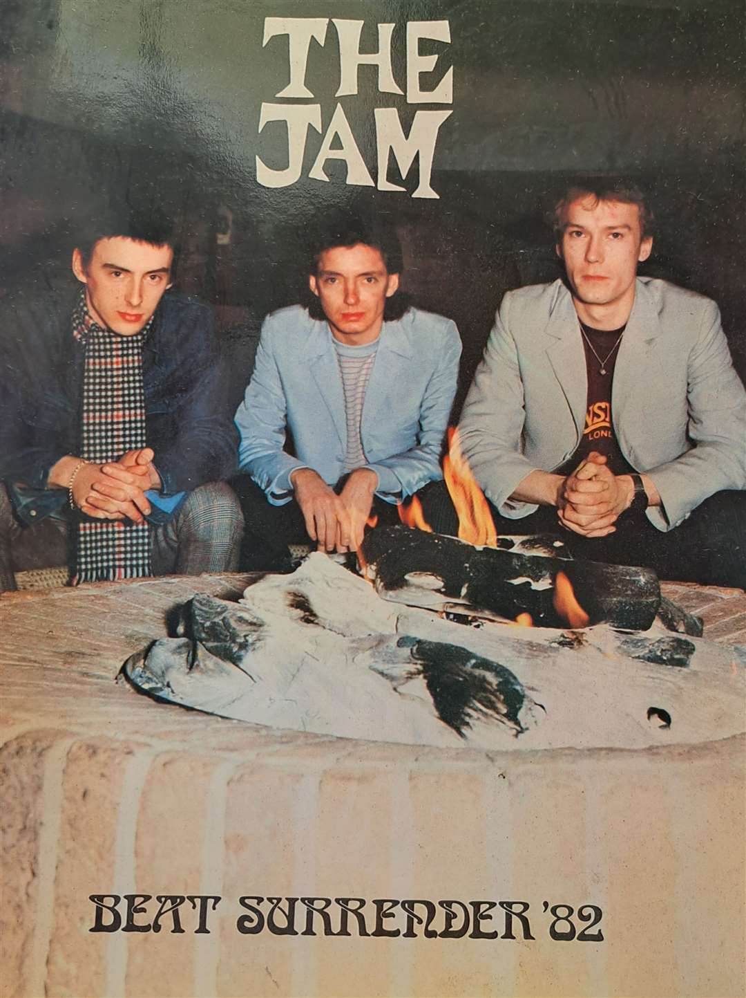 Programme for Mod revival group The Jam's final tour, 1982