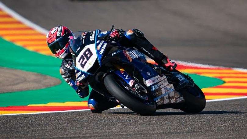 Lydd's Bradley Ray struggled to make an impression at Aragon. Picture: Giulio di Natale