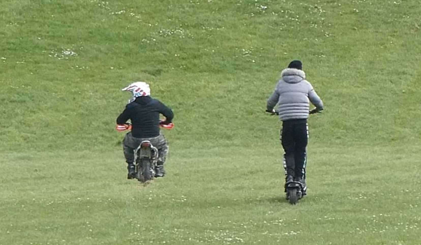 Residents have been complaining to Medway Council for years about nuisance bikers at Barnfield Park. Photo: @BarnfieldBikes