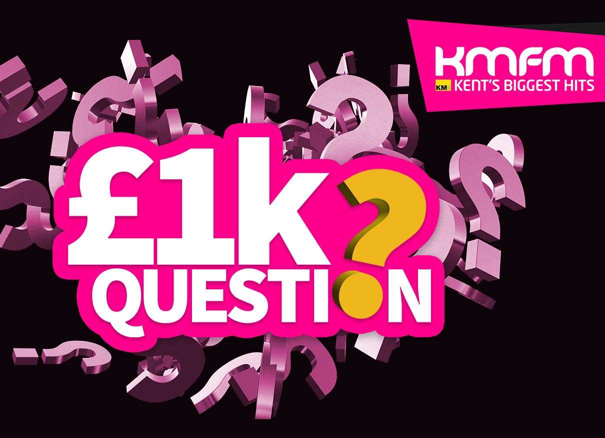 Listen to kmfm today for your chance to win £1,000