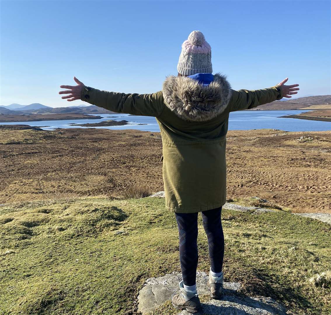 One of Siobhan's life-long dreams was to visit the Outer Hebrides, which she got to do this year