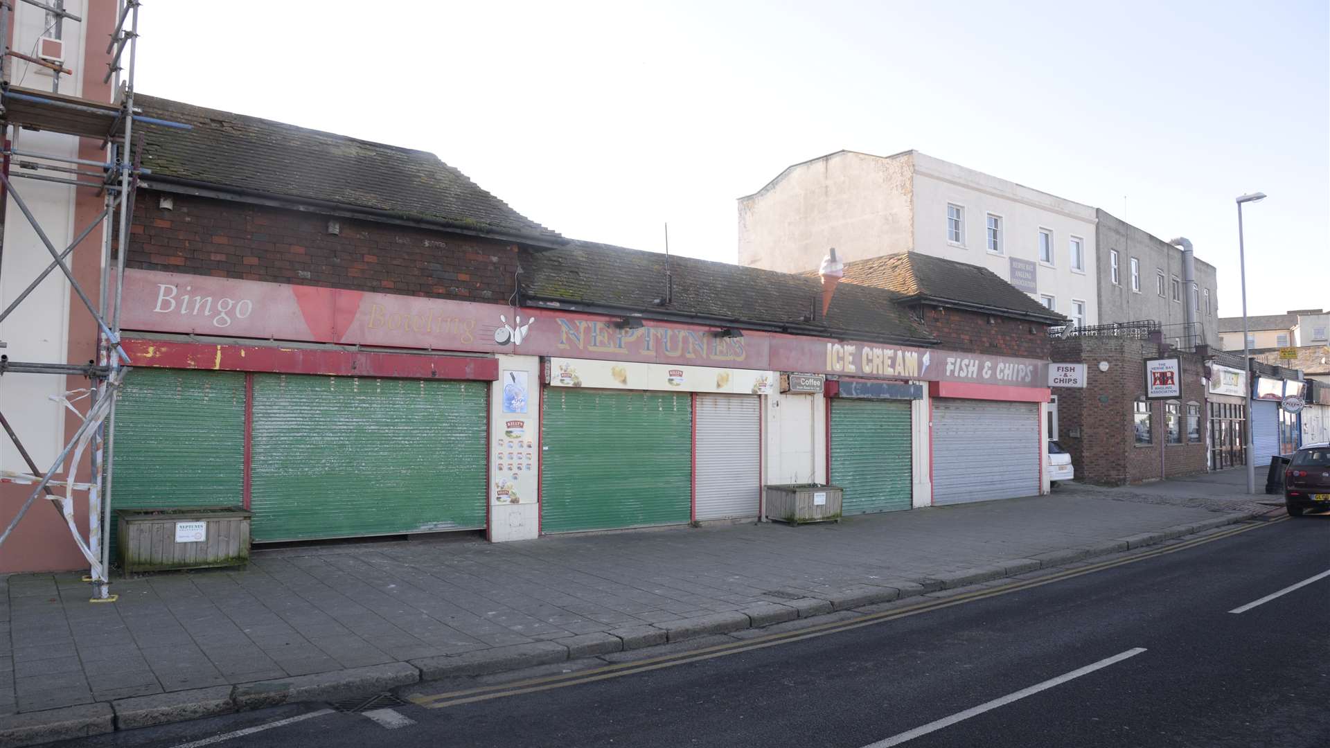 Mr Tevfik also plans to transform these arcades on the seafront