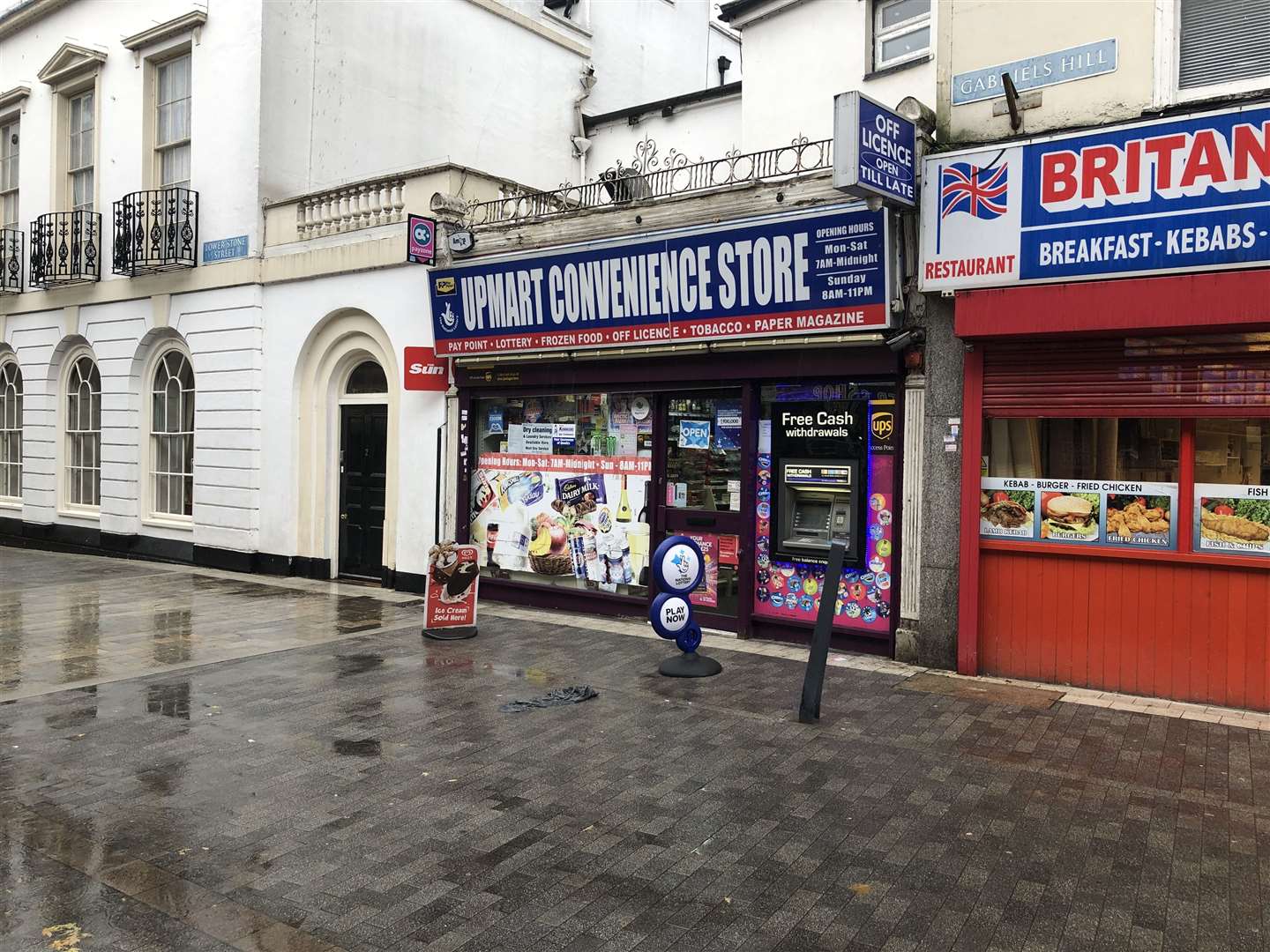 Upmart Newsagent in Gabriel's Hill, Maidstone, licence review after selling alcohol to drunk people (19800722)