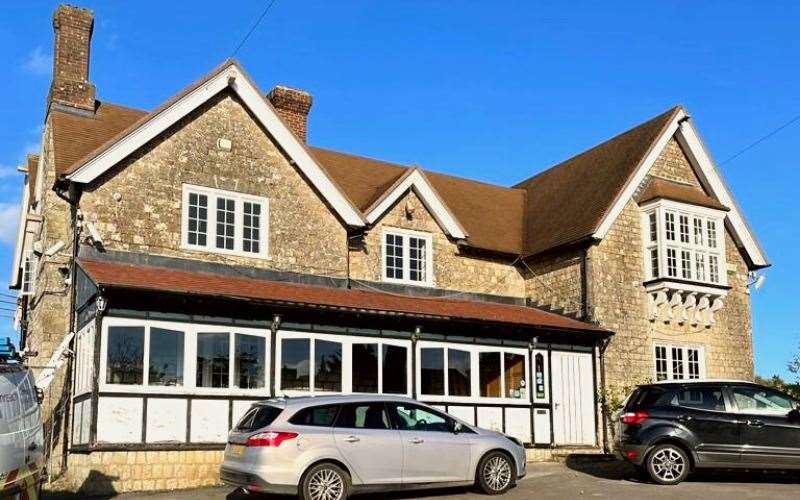 The former White Horse pub in Heath Road, Lenham, has been renovated to open as The Wishful Thinker in June. Picture: Elite Pubs