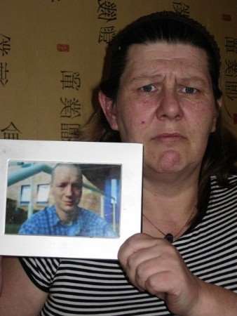 Worried sick about Steven Parratt's disappearance is his partner Debbie