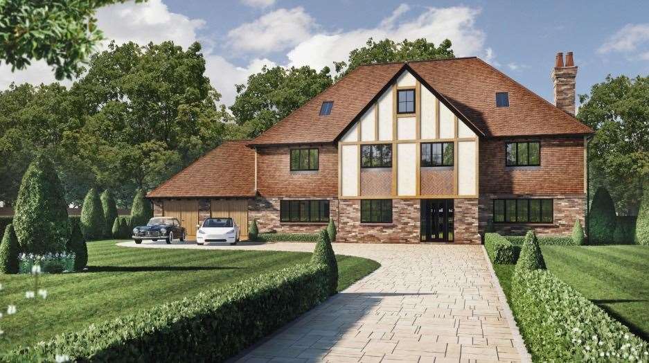The houses are set to be luxurious, with large gardens and plenty of parking. Picture: Clarus Homes