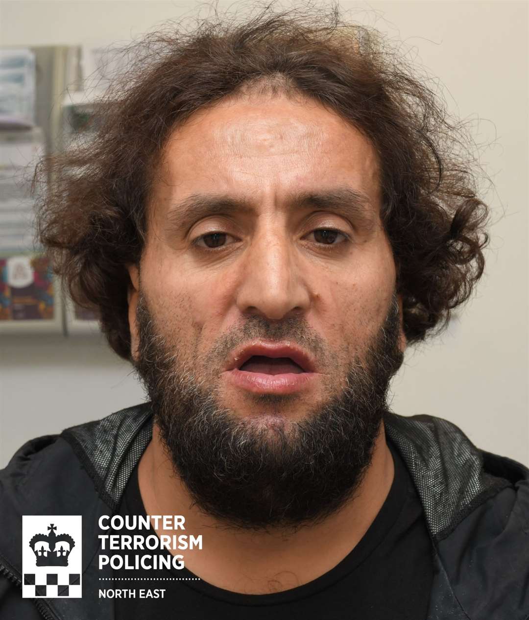 Ahmed Alid, 45, murdered Terence Carney, 70, in Hartlepool town centre (Counter Terrorism Policing North East/PA)