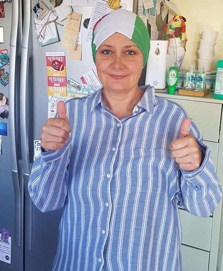 Liverpool fan Jayne Davies had a positive attitude to beating cancer throughout her treatment