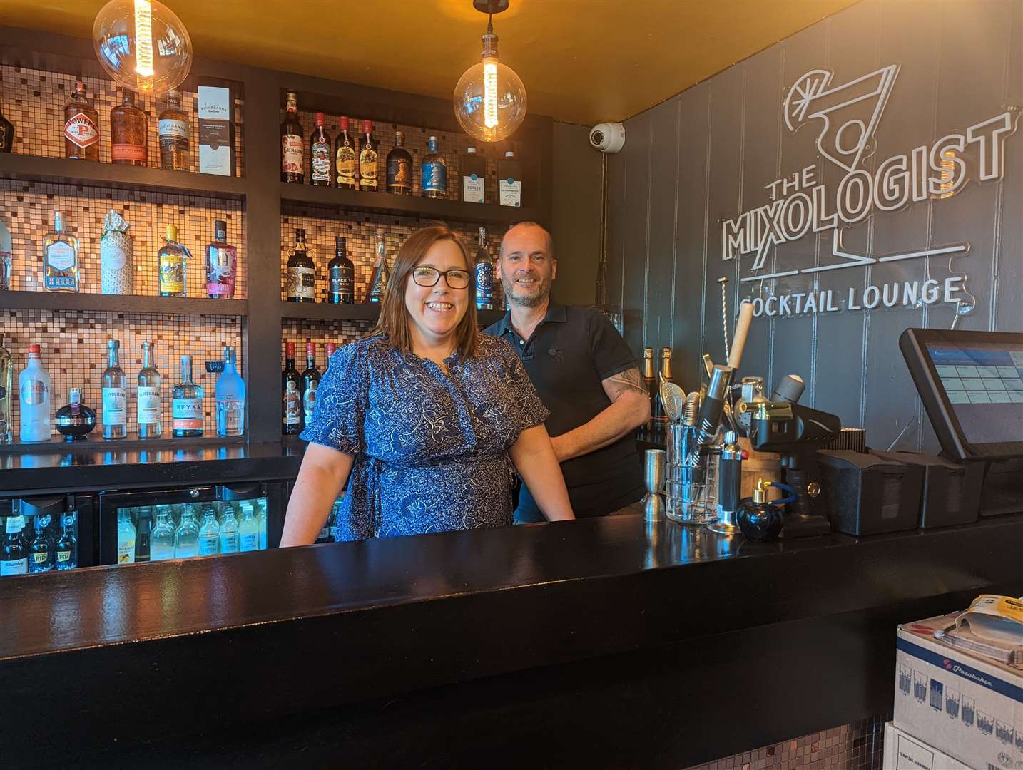 Helen Finch and her partner Oliver Tullett are opening up the Mixologist in Rochester High Street