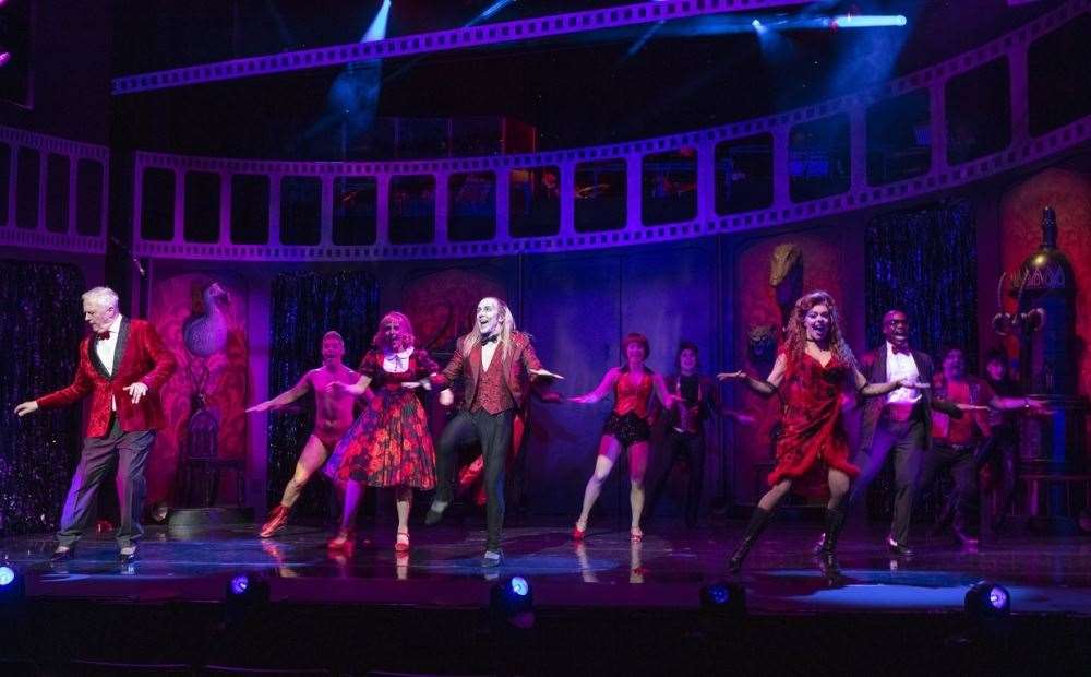 The cast of the Rocky Horror Show opened their run at the Churchill Theatre, Bromley. Picture: David Freeman