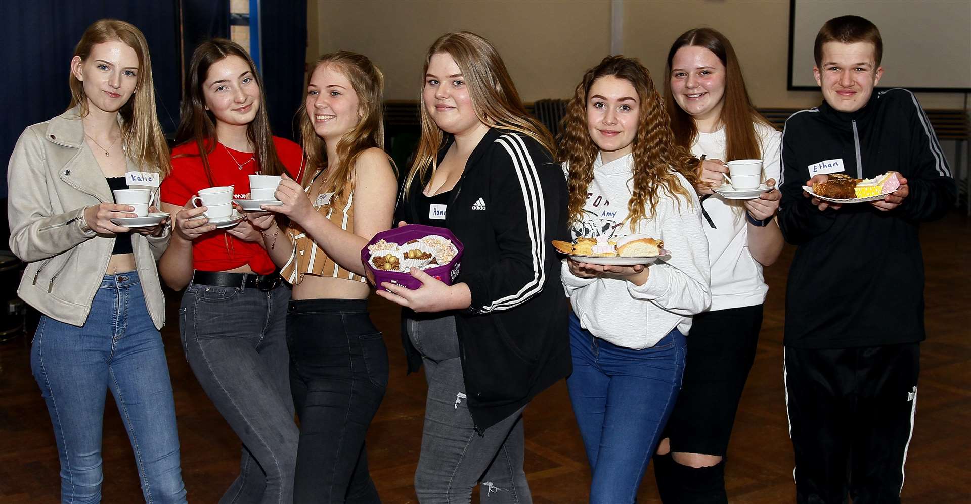 Year 10 pupils helped organise a dementia cafe at The Maplesden Noakes School last week. Picture: Sean Aidan (8312468)