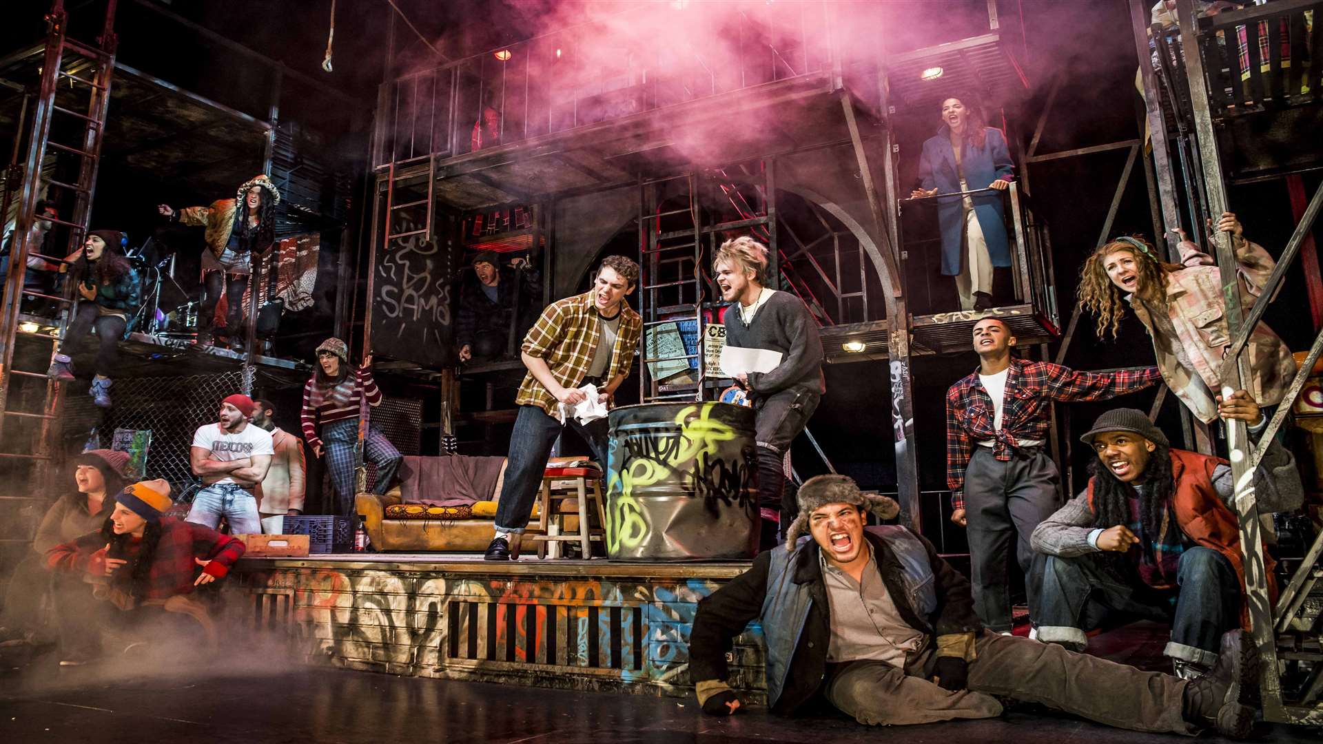 RENT the Musical finished its national tour in Tunbridge Wells