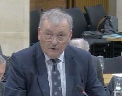 Cllr Alan Jarrett addressed Medway Council for the last time