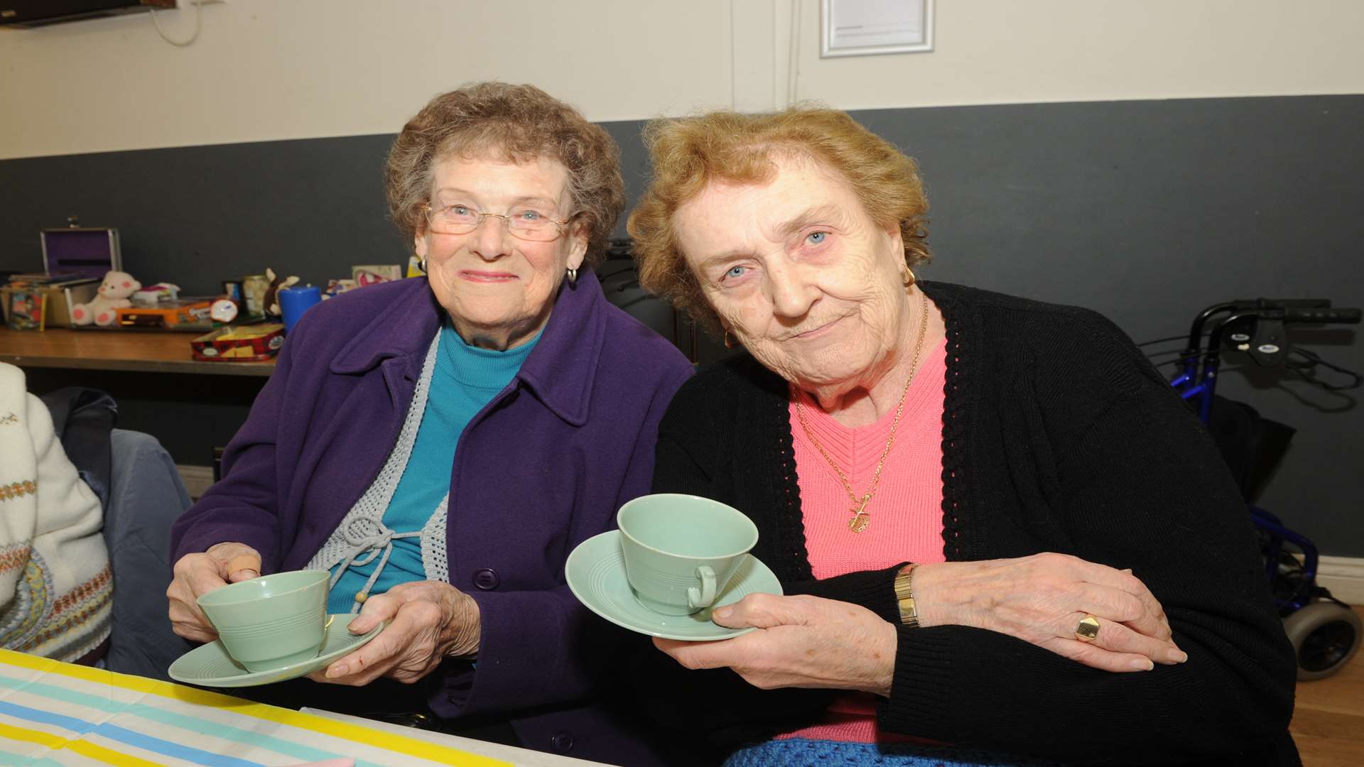 Dartford Associaion for the Disabled 53rd anniversary. L-R: Margaret Woodyard and Norma Kerr