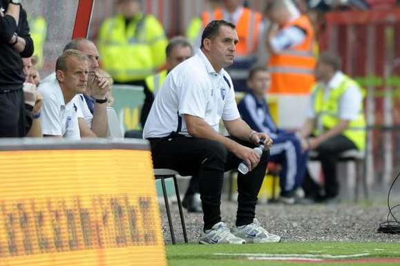 Gillingham manager Martin Allen Picture: Barry Goodwin