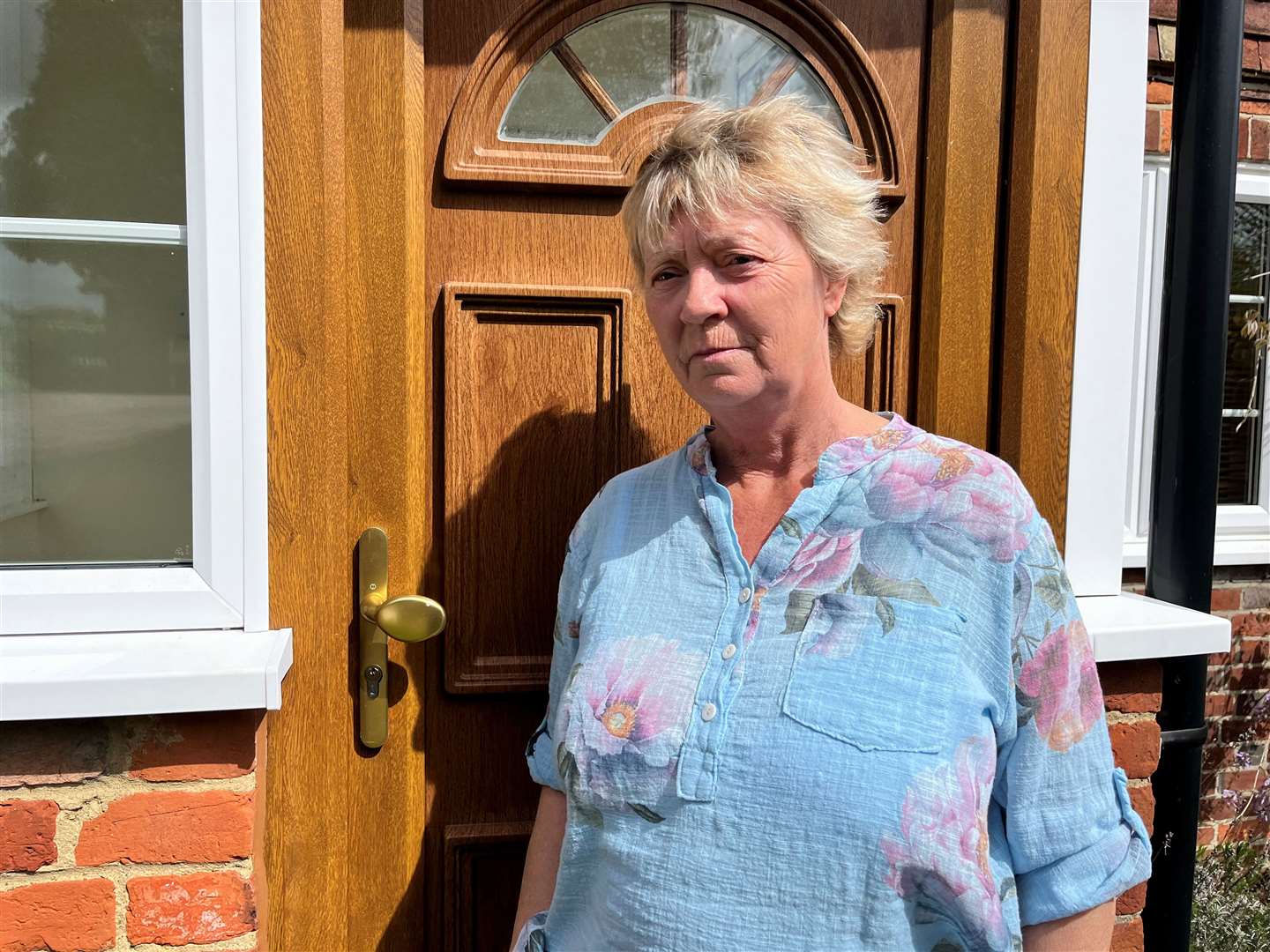 Jayne Marney, 68, from Ashford, believes she was conned out of £1,600 by a rogue locksmith