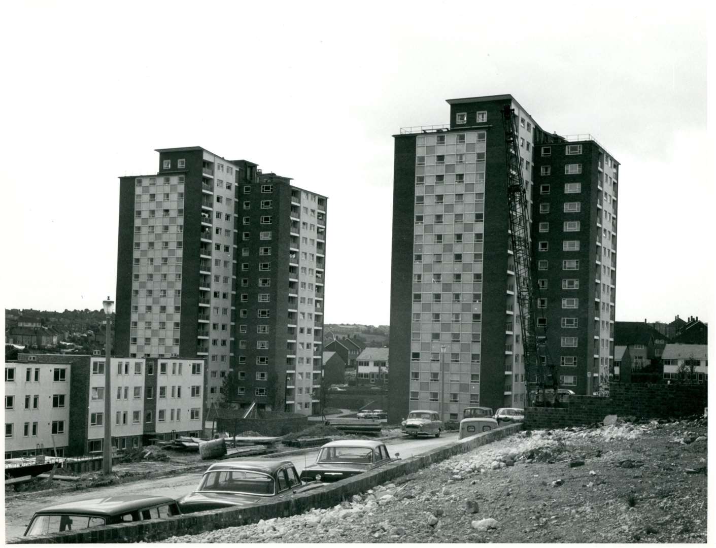 Troy Town flats in Rochester, pictured in 1964. Picture: BAM