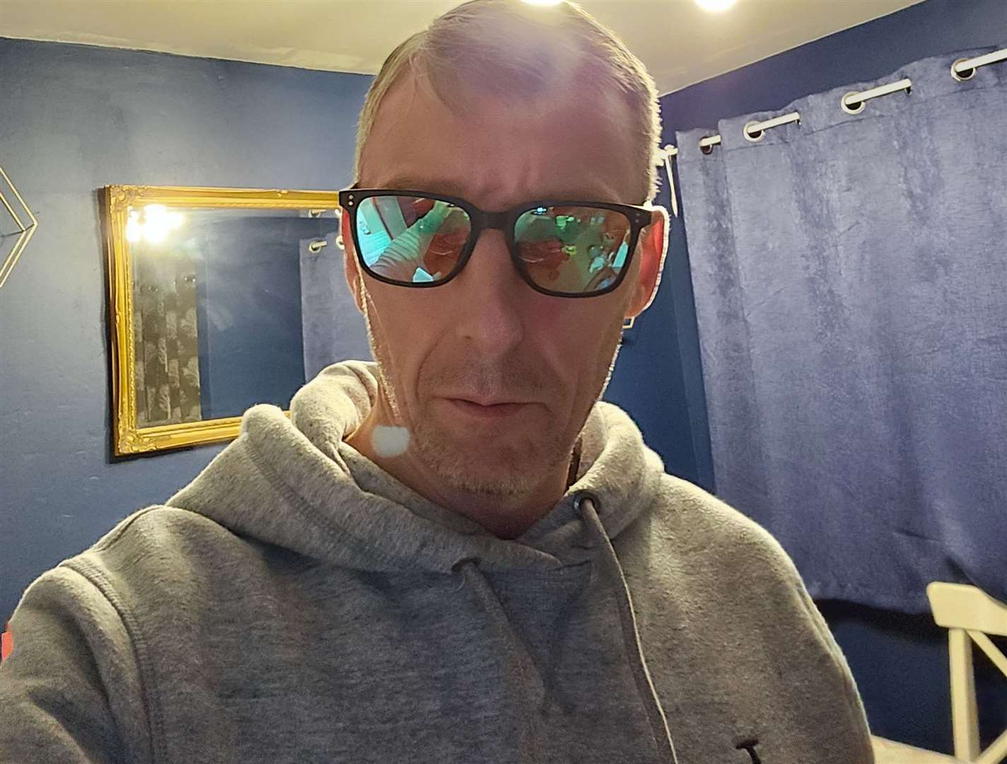 Steven Rymer, 52, says he was unfairly refused a job after being made to remove his corrective glasses during a colour blindness test