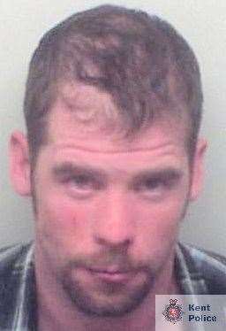Philip Potter is on the police's Most Wanted list in connection with an assault in Gillingham. Crime reference 46/DY/5471/11