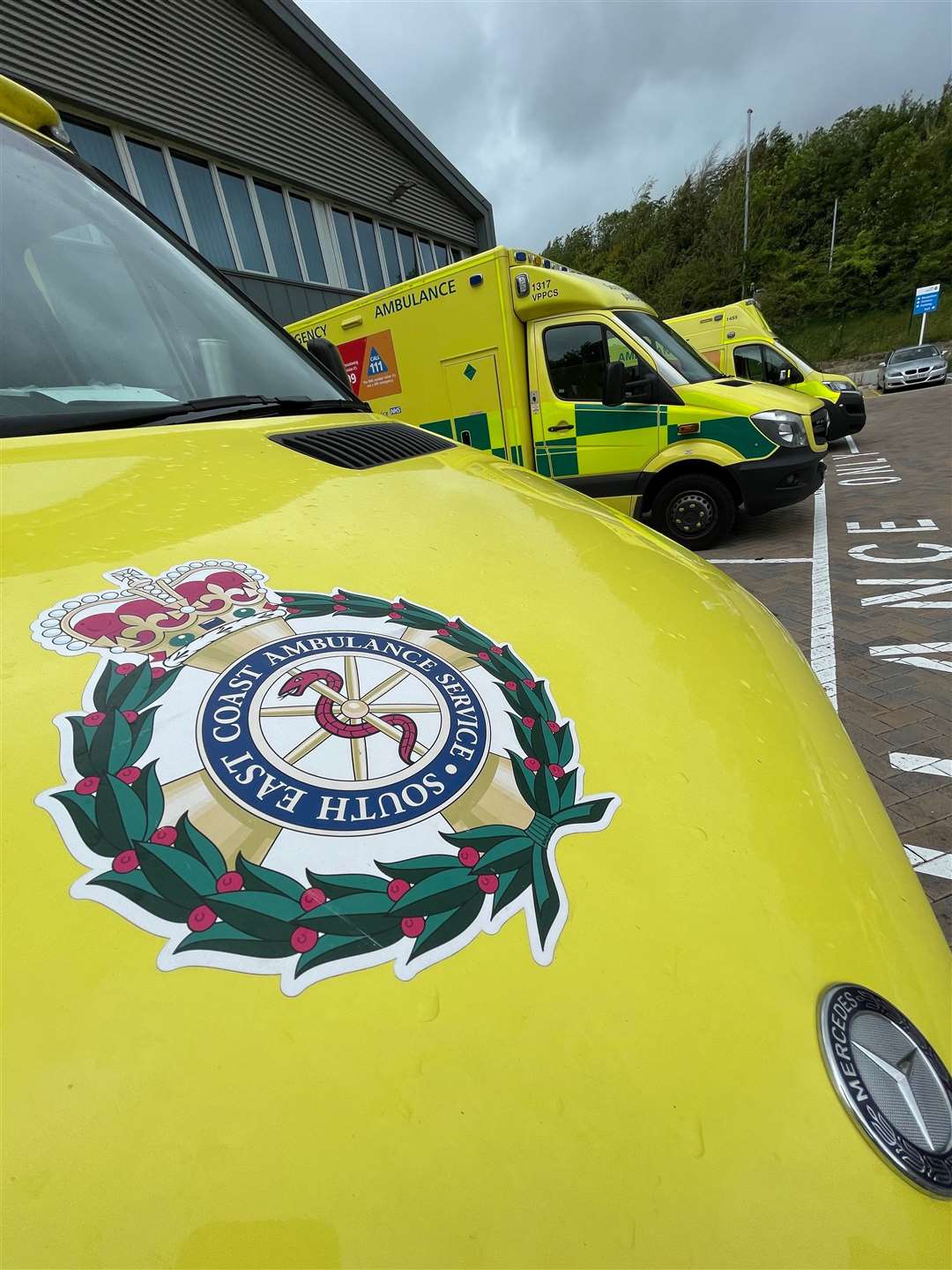 South East Coast Ambulance Service operates across Kent, Sussex and Surrey