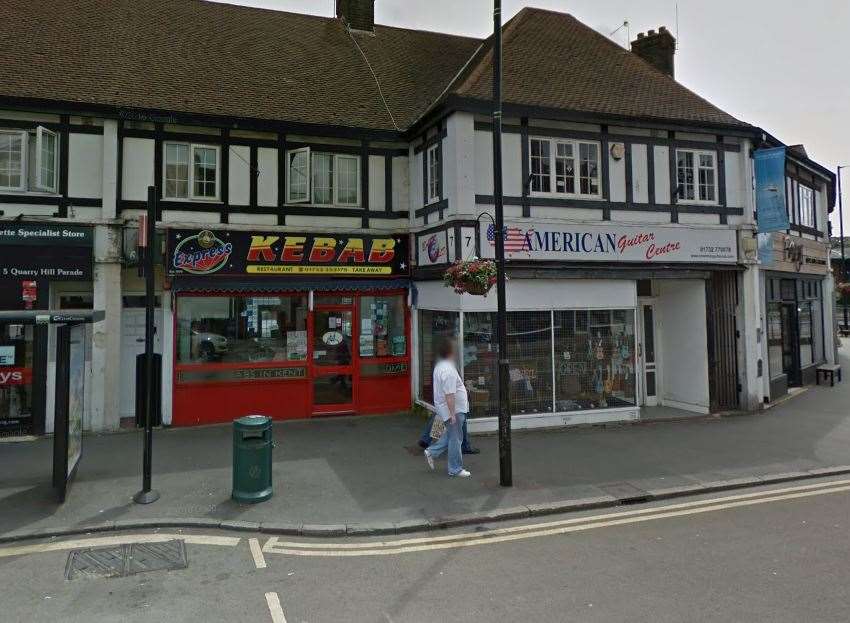 Kebab Express in Quarry Road. Picture: Google Streetview.