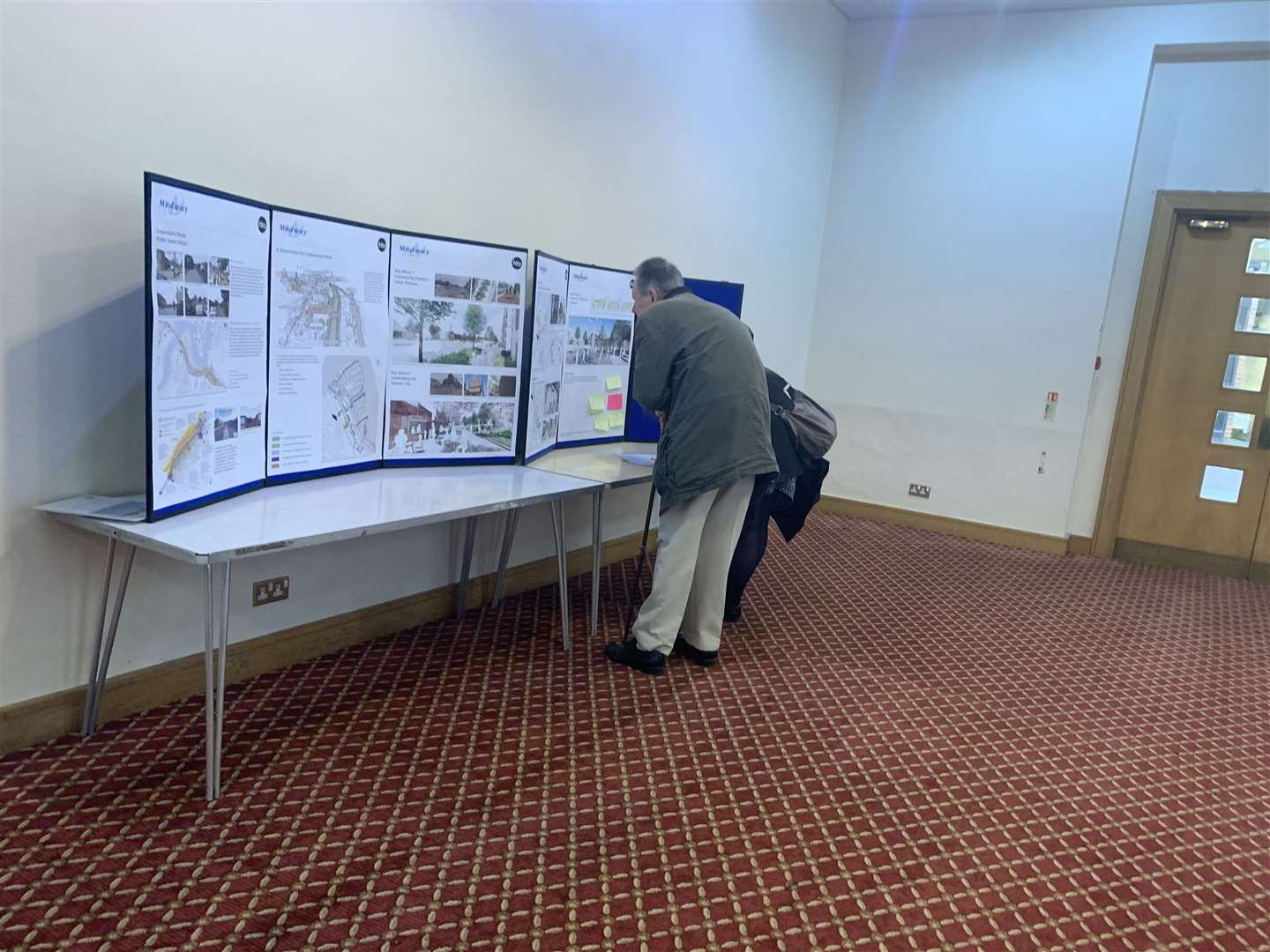 A public consultation took place at Rochester's Corn Exchange (7639034)