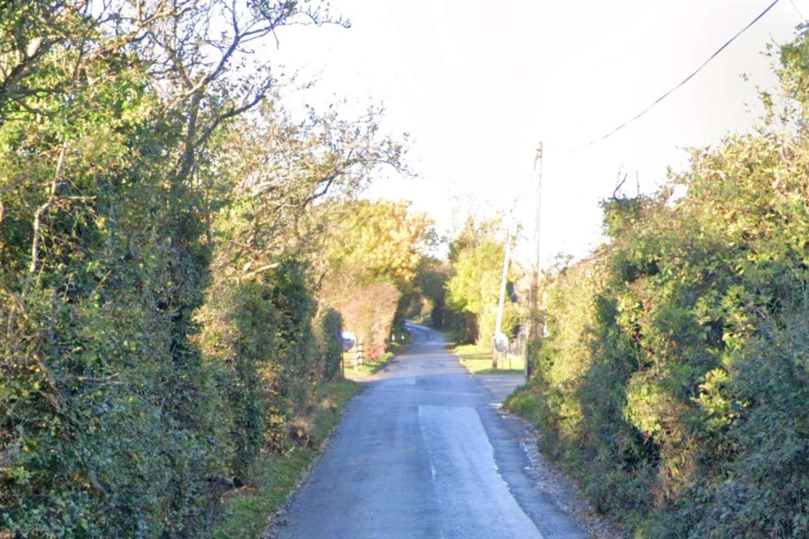 Police were called to an address in Hernhill, near Faversham. Stock picture: Google Street View