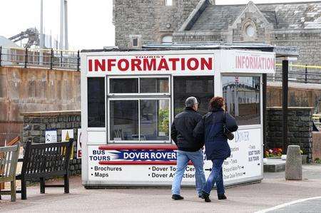 Tourism kiosk, Dover seafront