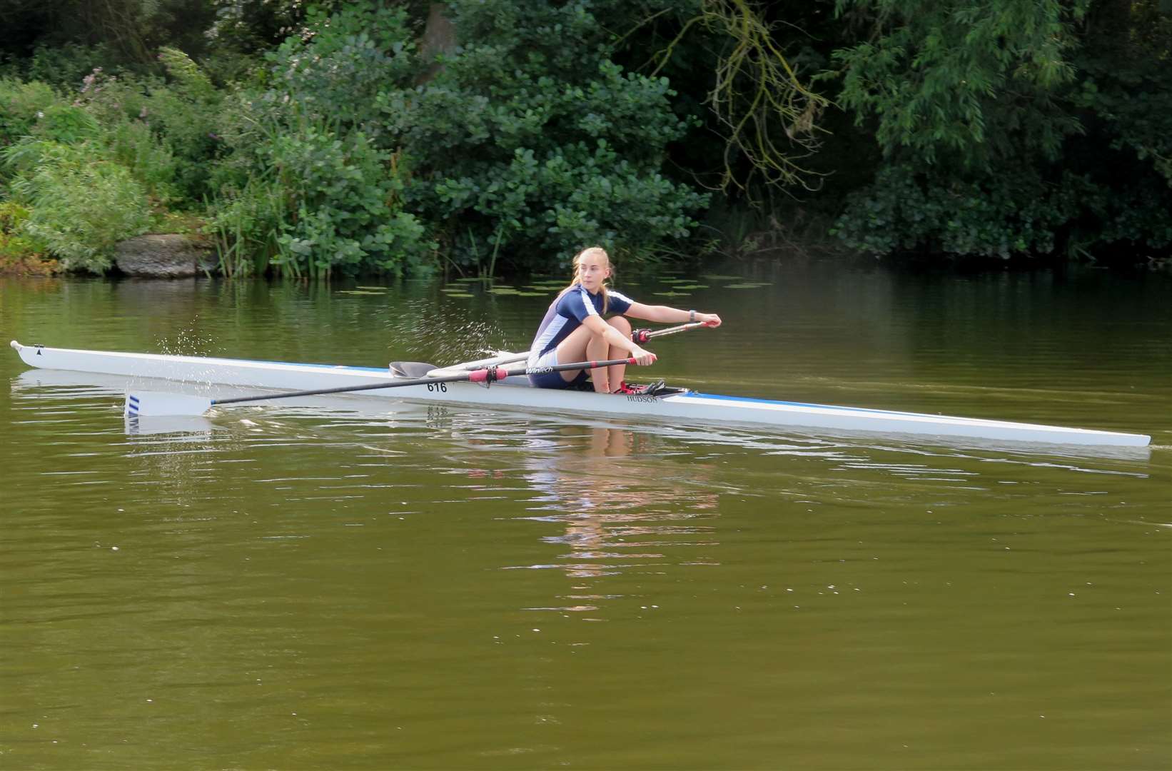 Tilly Abbott, 18, is rowing for Breast Cancer Care (15215142)