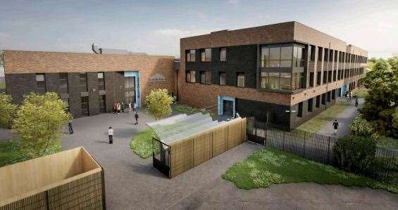 Orchards Academy site 3 in St Mary's Road, Swanley