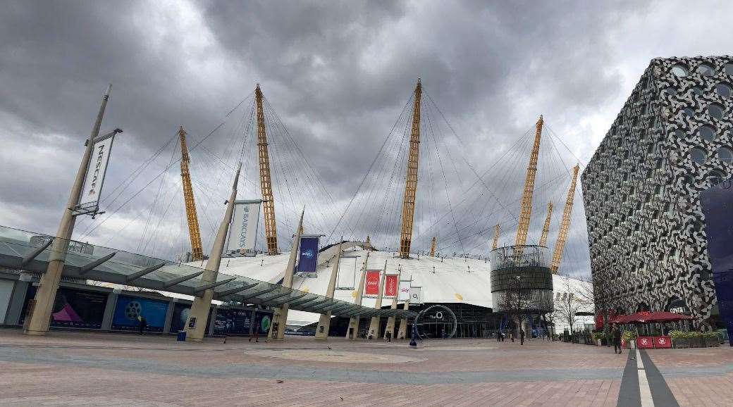 James will be appearing at The O2 Arena in London. Picture: Google Street View