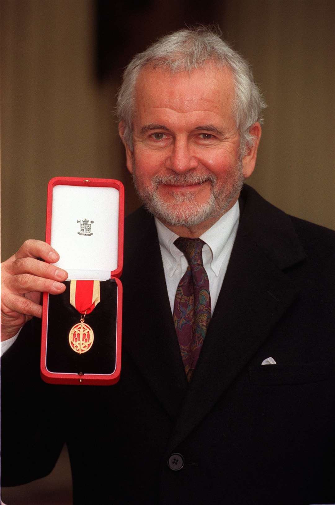 Sir Ian Holm after receiving his knighthood (Sean Dempsey/PA)