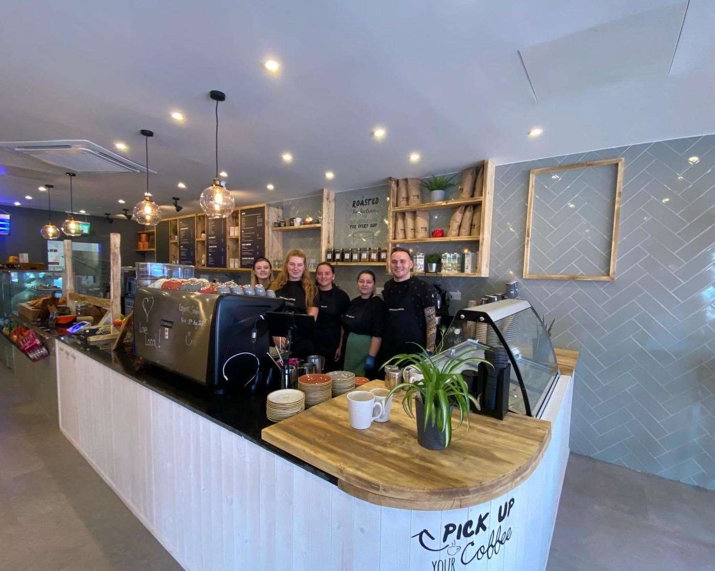 Esquires Coffee in Crayford opened tow months ago