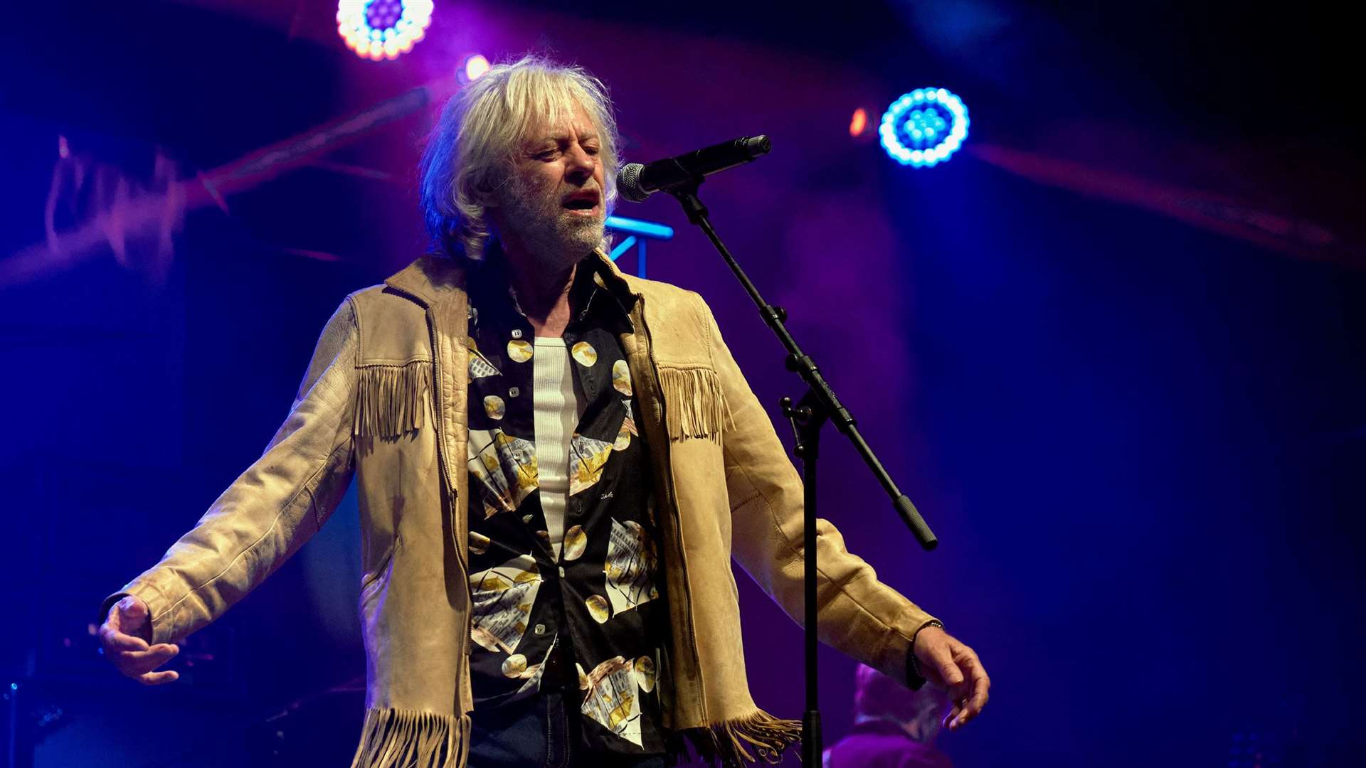 Mr Geldof was paying tribute to a former bandmate in The Boomtown Rats