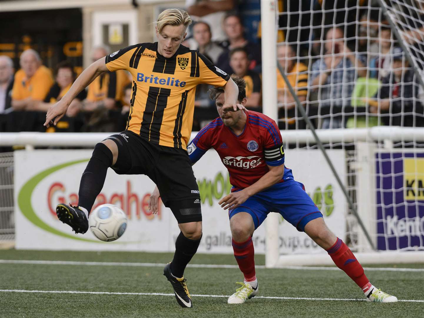 Joe Pigott joined AFC Wimbledon on the back of his Maidstone form Picture: Andy Payton
