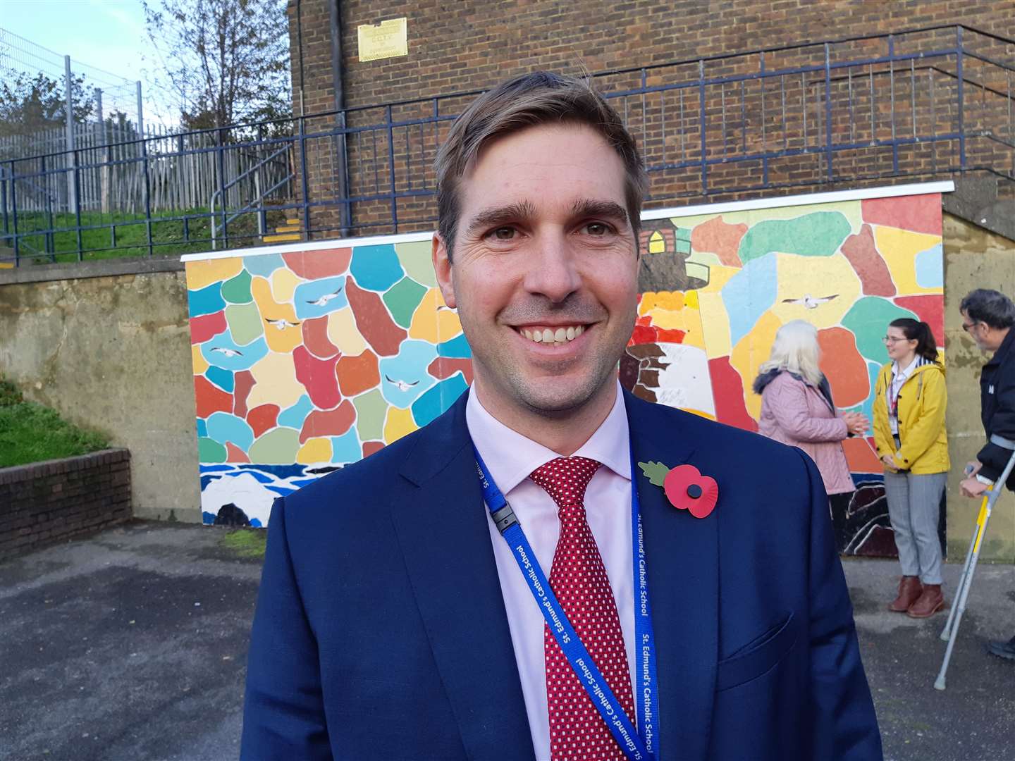 Mike Wilson, academy principal at St Edmund's school. Picture: Sam Lennon