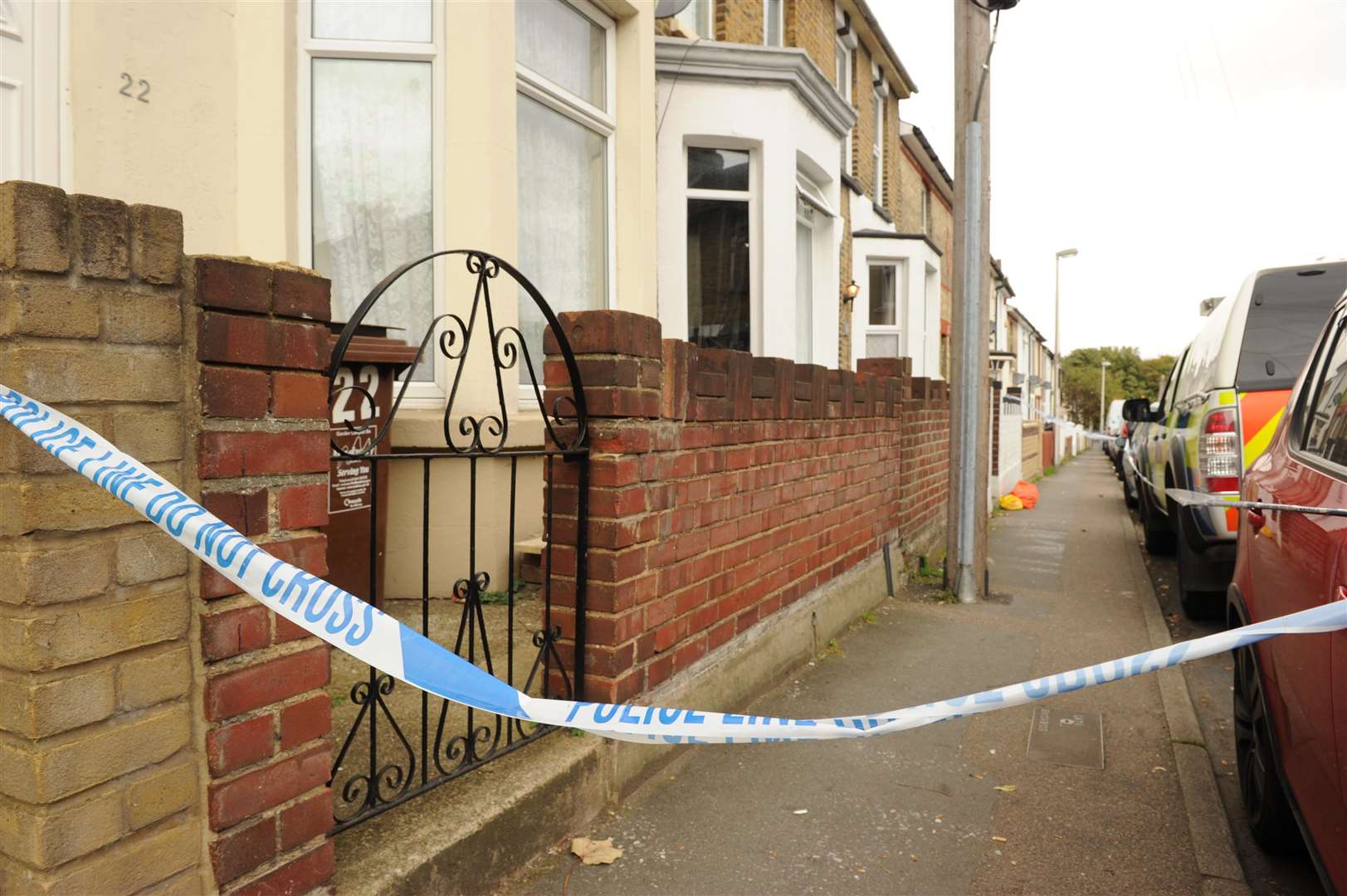 East Street, Gillingham.Scene of crime.Picture: Steve Crispe FM4949463 (1449507)
