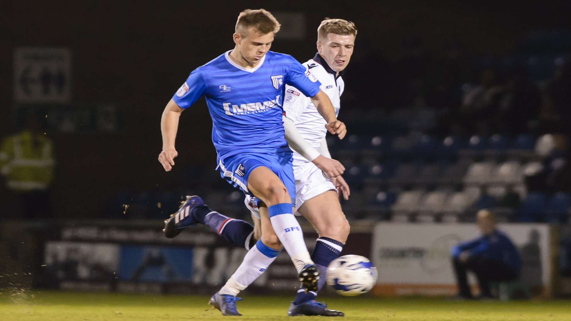 Jake Hessenthaler busy in midfield Picture: Andy Payton