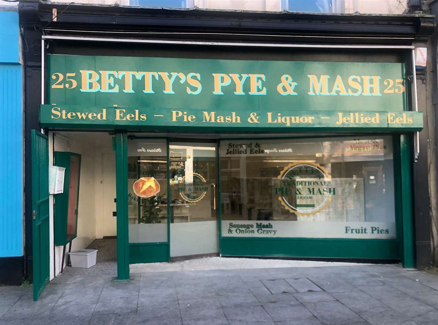 Betty's Pye and Mash in Folkestone